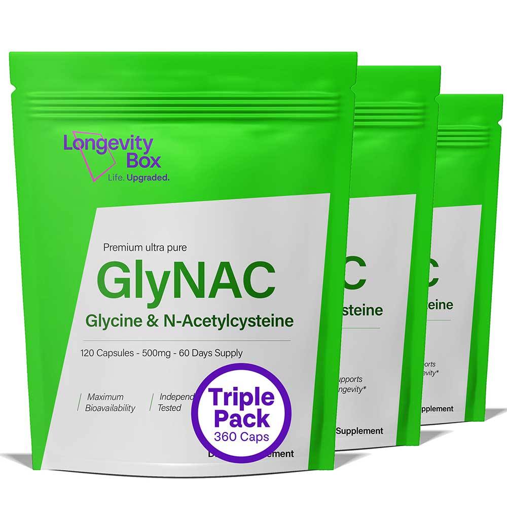 GlyNAC Supplement - NAC & GLYCINE - Longevity Box