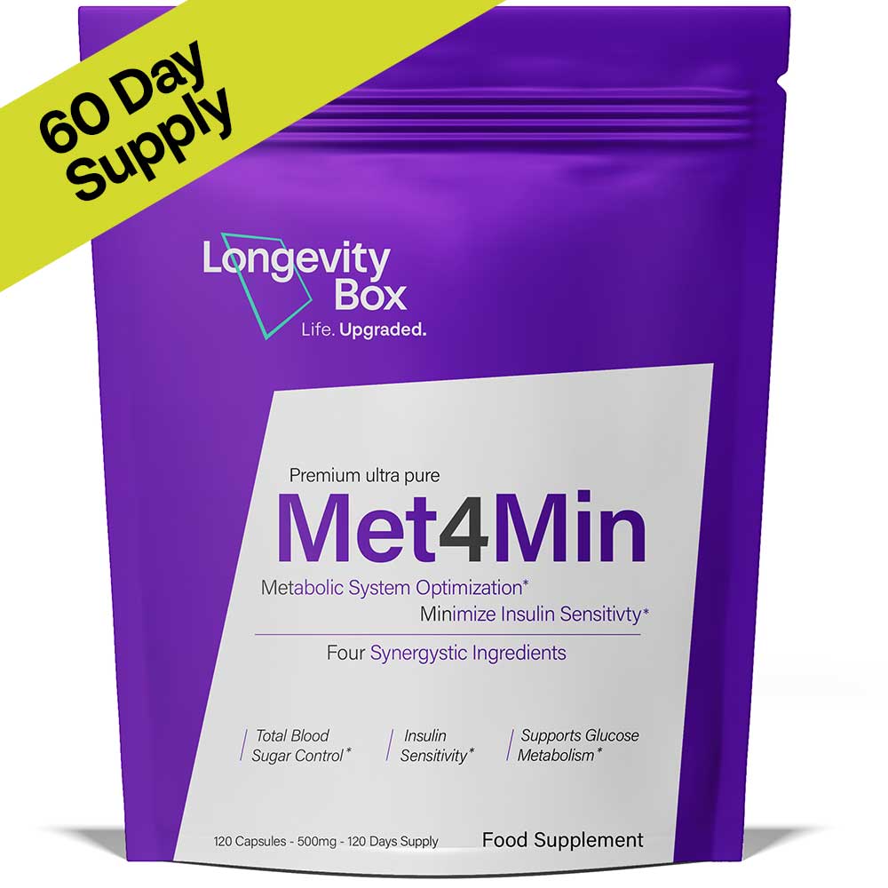 Met4min - High Purity Blood Sugar Formula - Longevity Box
