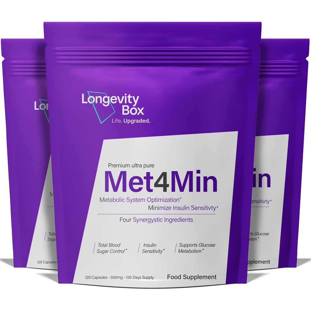 Met4min - High Purity Blood Sugar Formula - Longevity Box