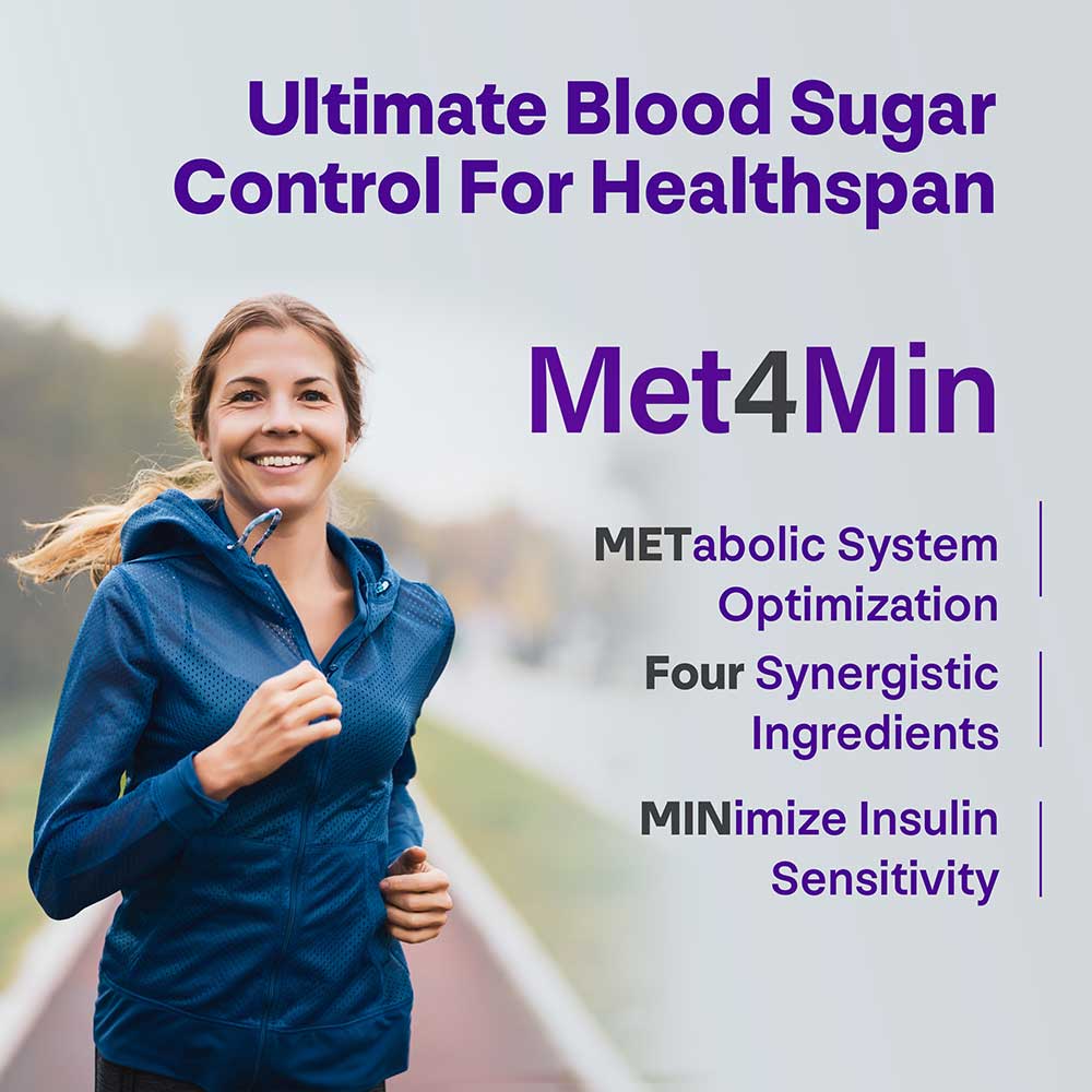 Met4min - High Purity Blood Sugar Formula - Longevity Box
