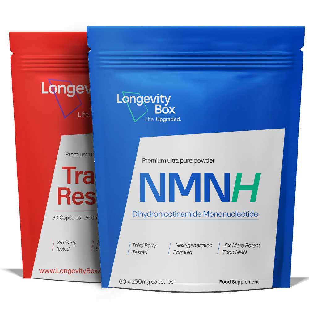 NMNH and Trans - Resveratrol Bundle - Longevity Box