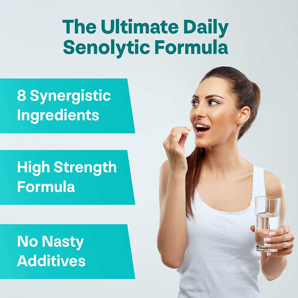 Senolytic 8 - Our Powerful Senolytics Supplement - Longevity Box
