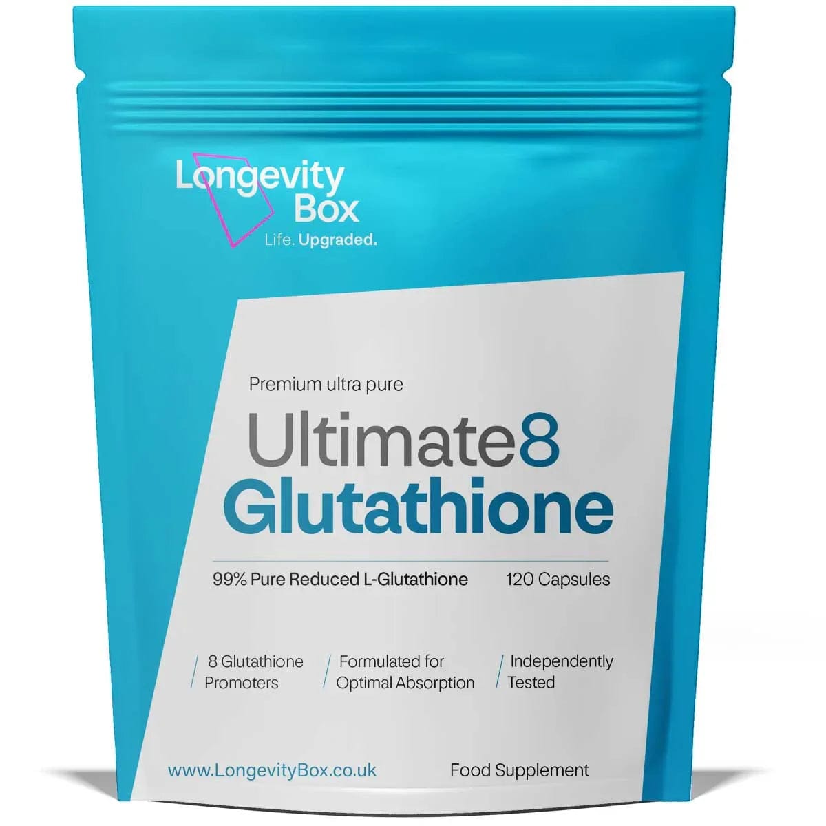 glutathione iv whitening results Ultimate 8 Glutathione Supplement – Longevity Box