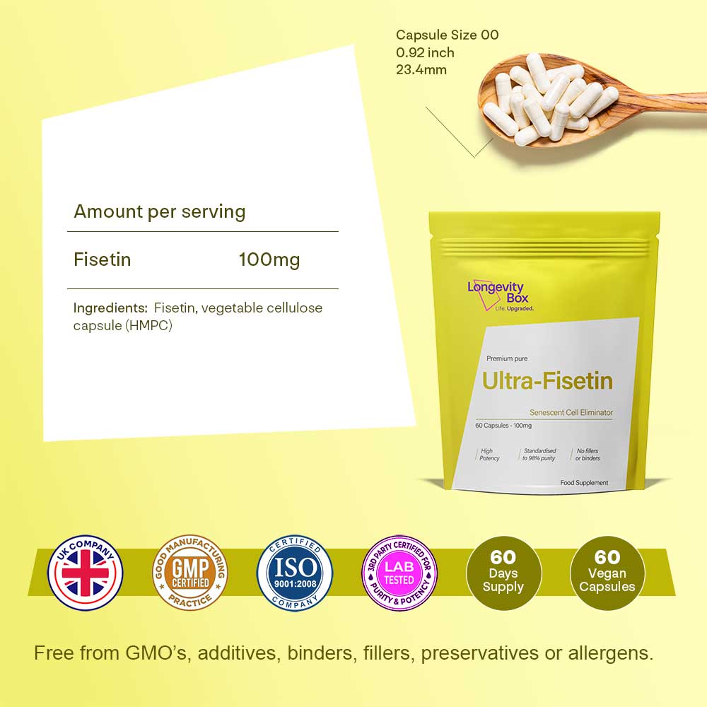 Ultra - Fisetin Supplement - Longevity Box