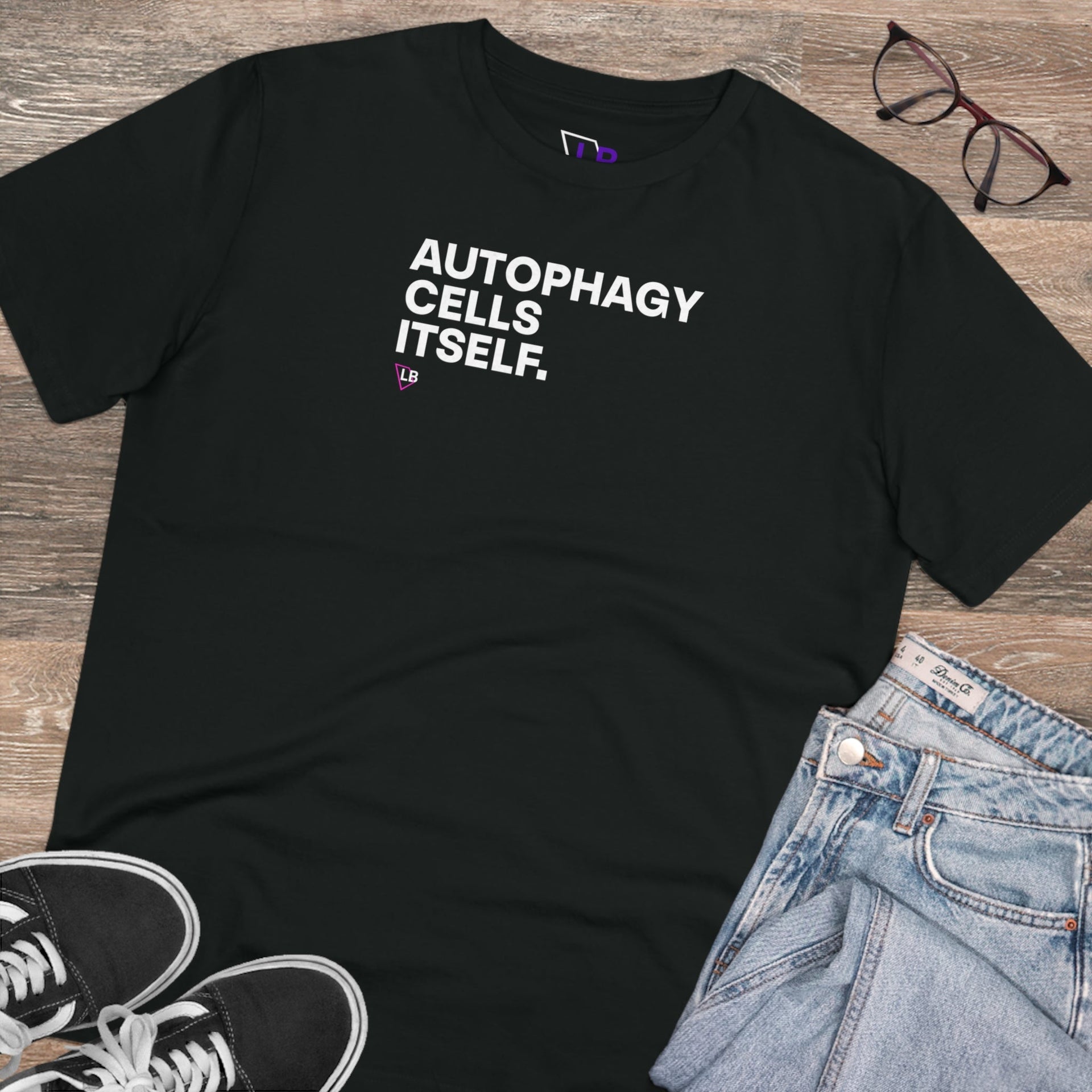 Autophagy Cells Itself T-Shirt - Longevity Box