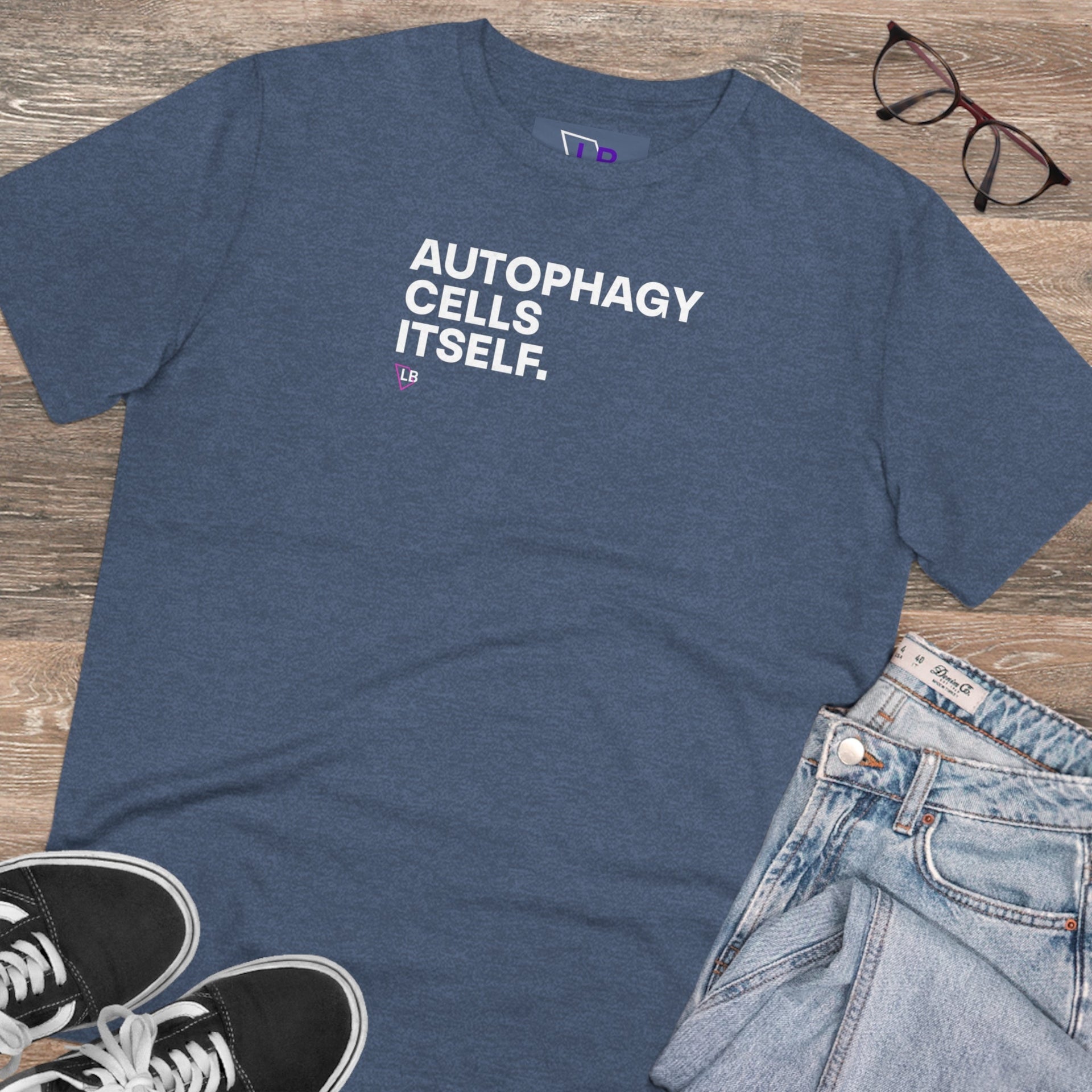 Autophagy Cells Itself T-Shirt - Longevity Box