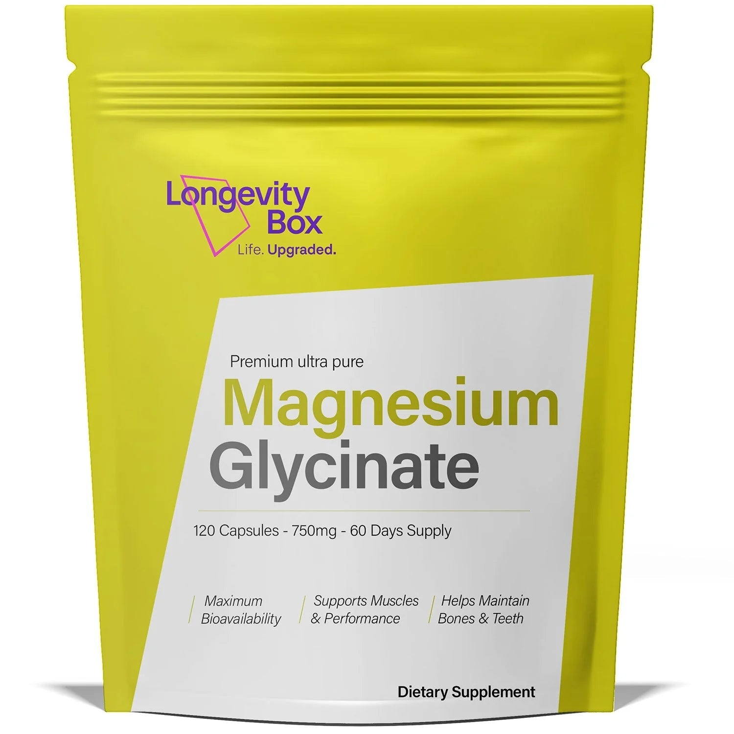 Free Magnesium Glycinate - Longevity Box