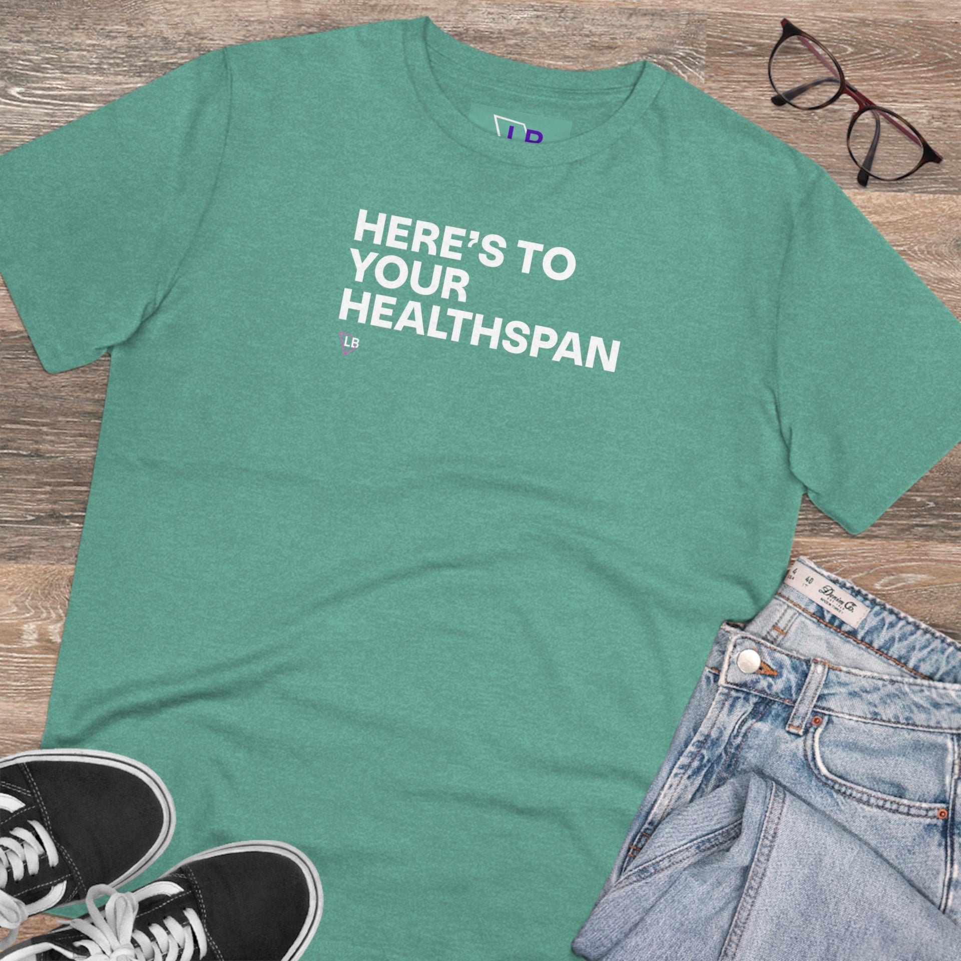 Here's To Your Healthspan T-Shirt - Longevity Box