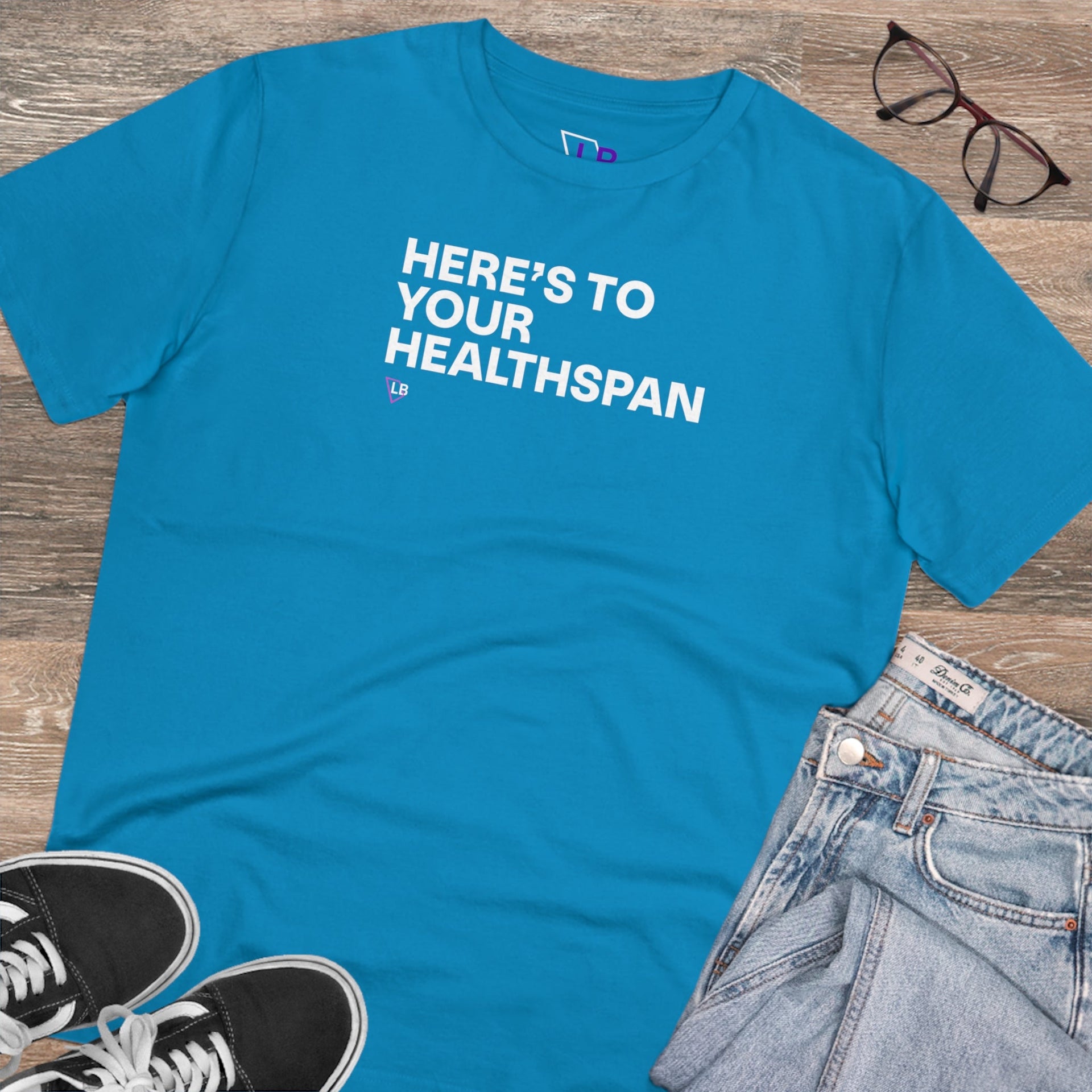 Here's To Your Healthspan T-Shirt - Longevity Box