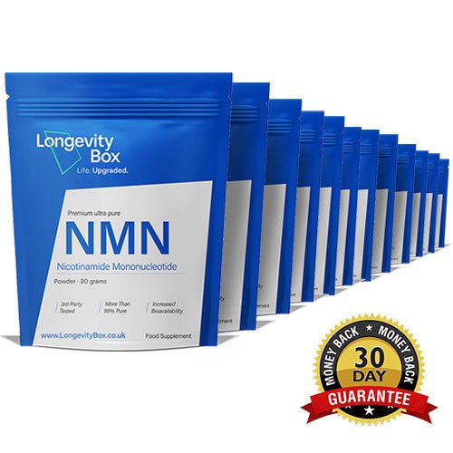 NMN Twelve Pack - One Year's Supply - Longevity Box