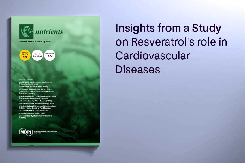 Insights from a Study on Resveratrol's role in Cardiovascular Diseases - Longevity Box