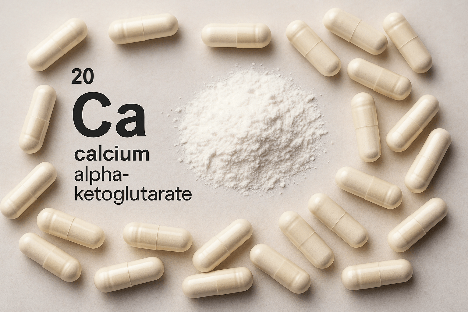 Pure Calcium Alpha-Ketoglutarate (CA-AKG): A Science-Backed Path to Lifespan and Healthspan - Longevity Box