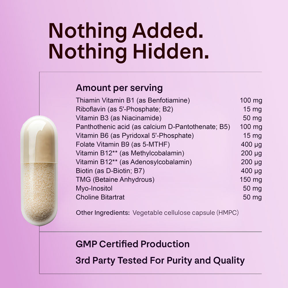 Ultra-Pure B-Complex Supplement