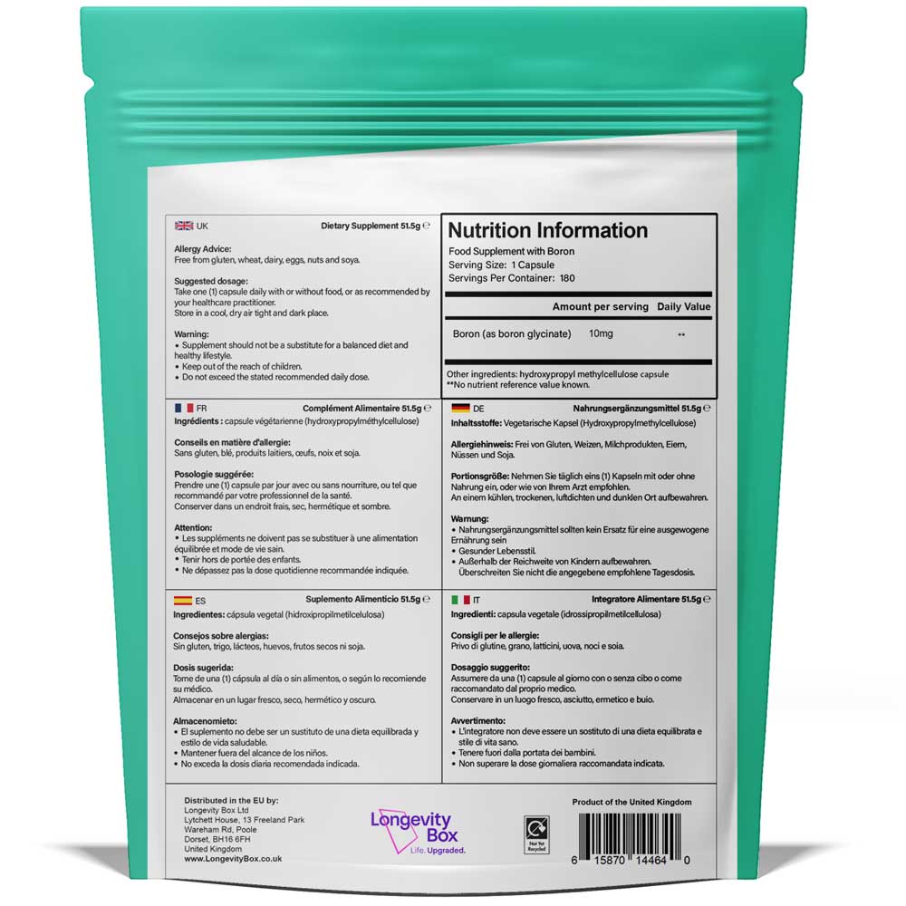 Ultra-pure Boron