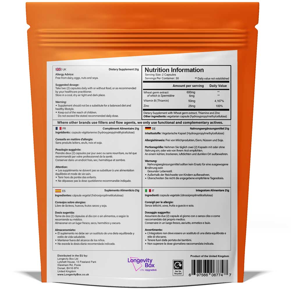 Spermidine Four Pack