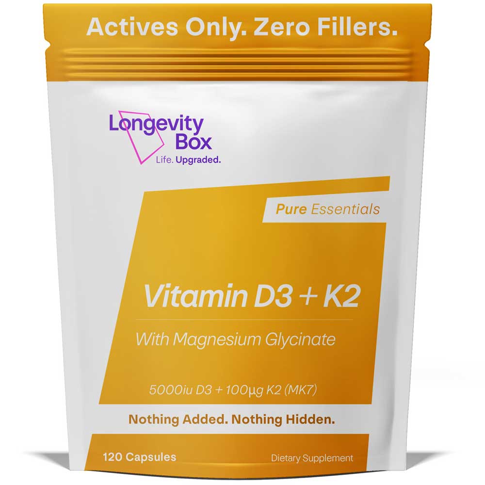 Ultra-Pure Vitamin D3 500 UI + K2 MK7