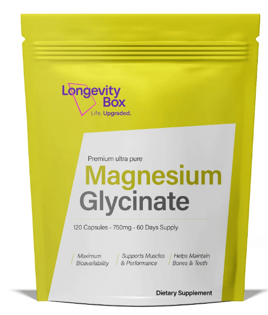 Magnesium Glycinate Supplement - Longevity Box