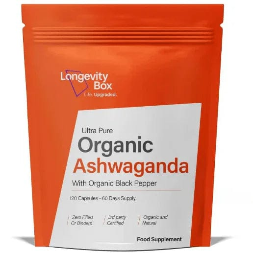 Pure Organic Ashwagandha Supplement - Longevity Box