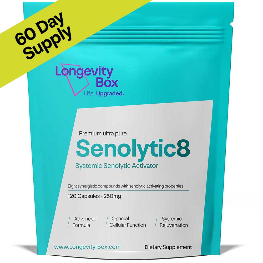 Senolytic 8 - Our Powerful Senolytics Supplement - Longevity Box