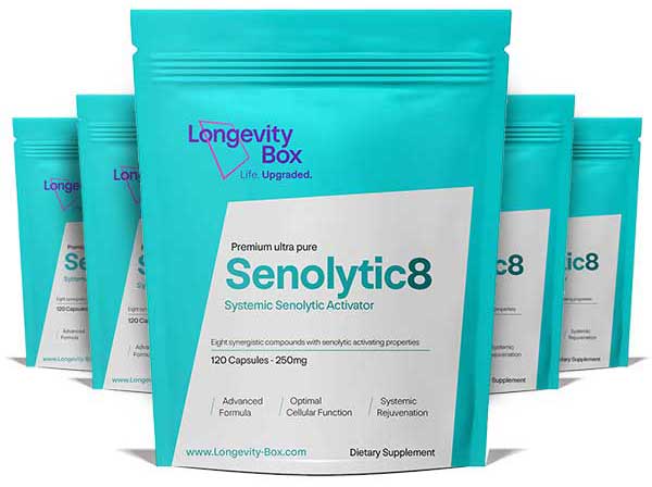 Senolytic 8 Six Pack - Longevity Box