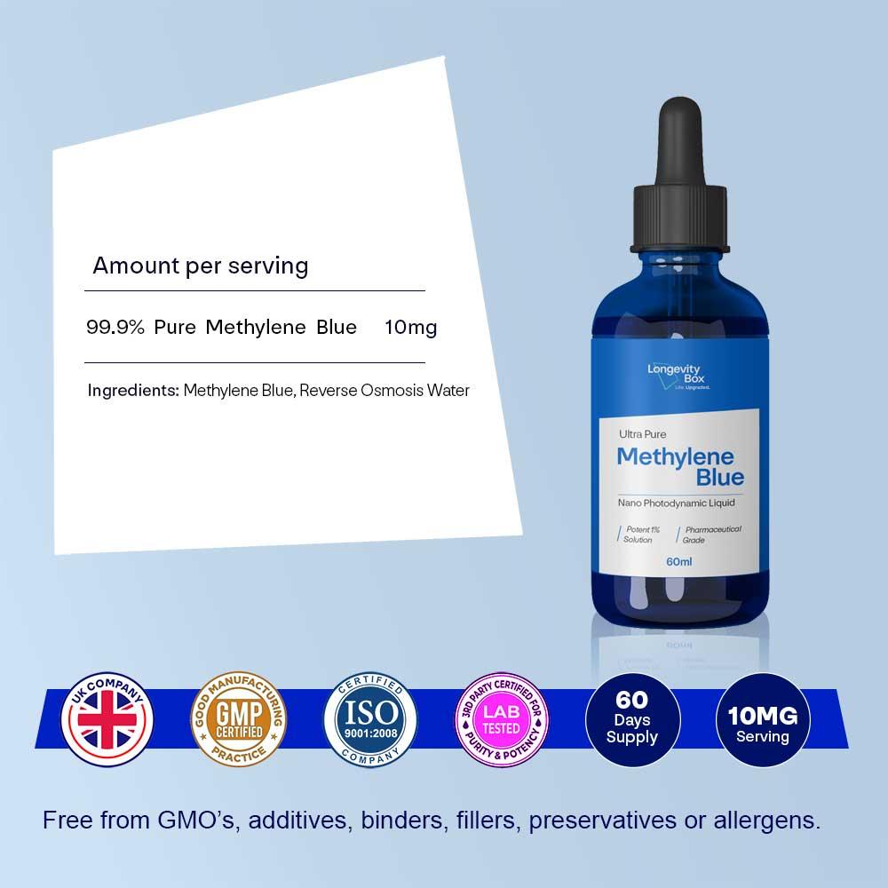 Ultra Pure Methylene Blue – Longevity Box