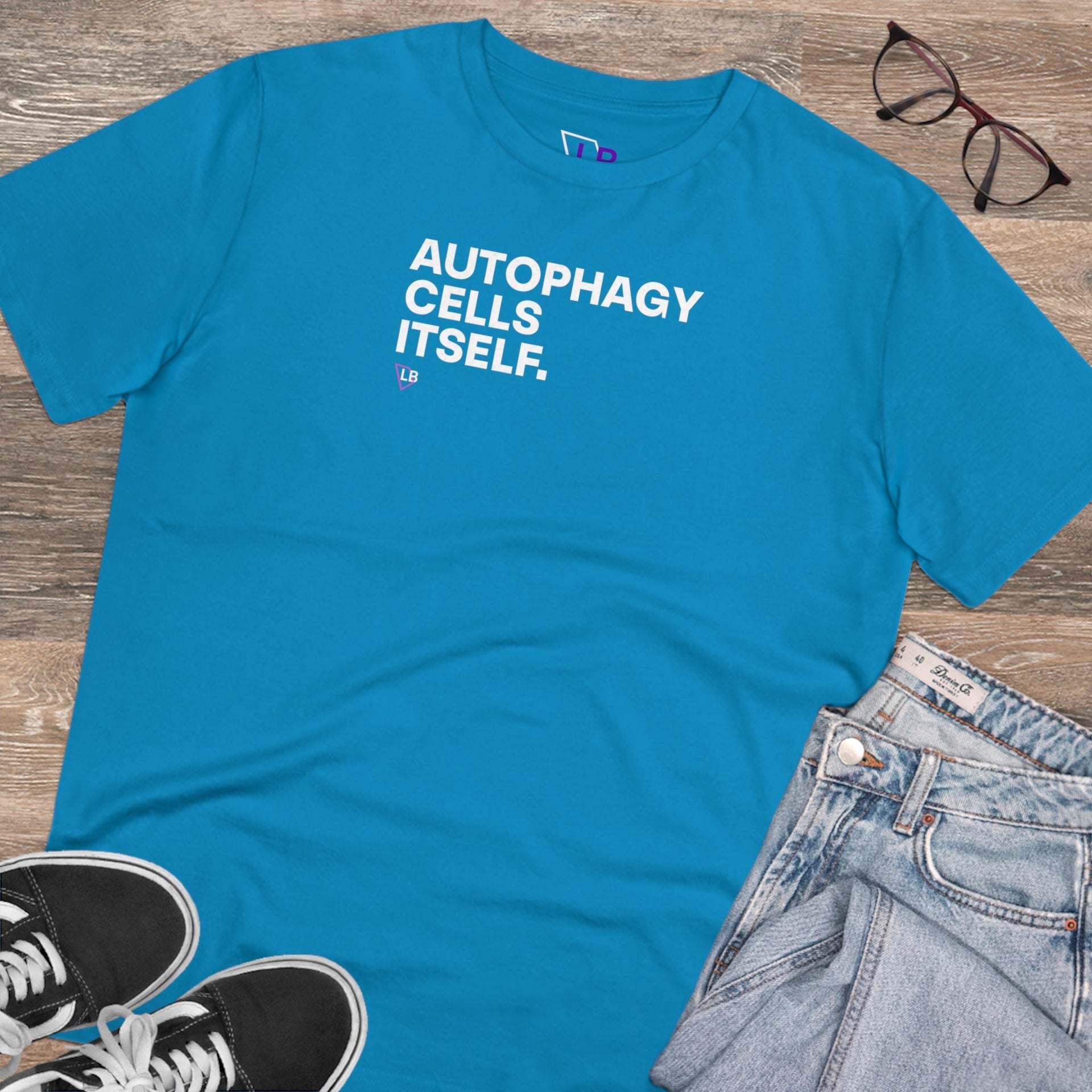 Autophagy Cells Itself T-Shirt - Longevity Box