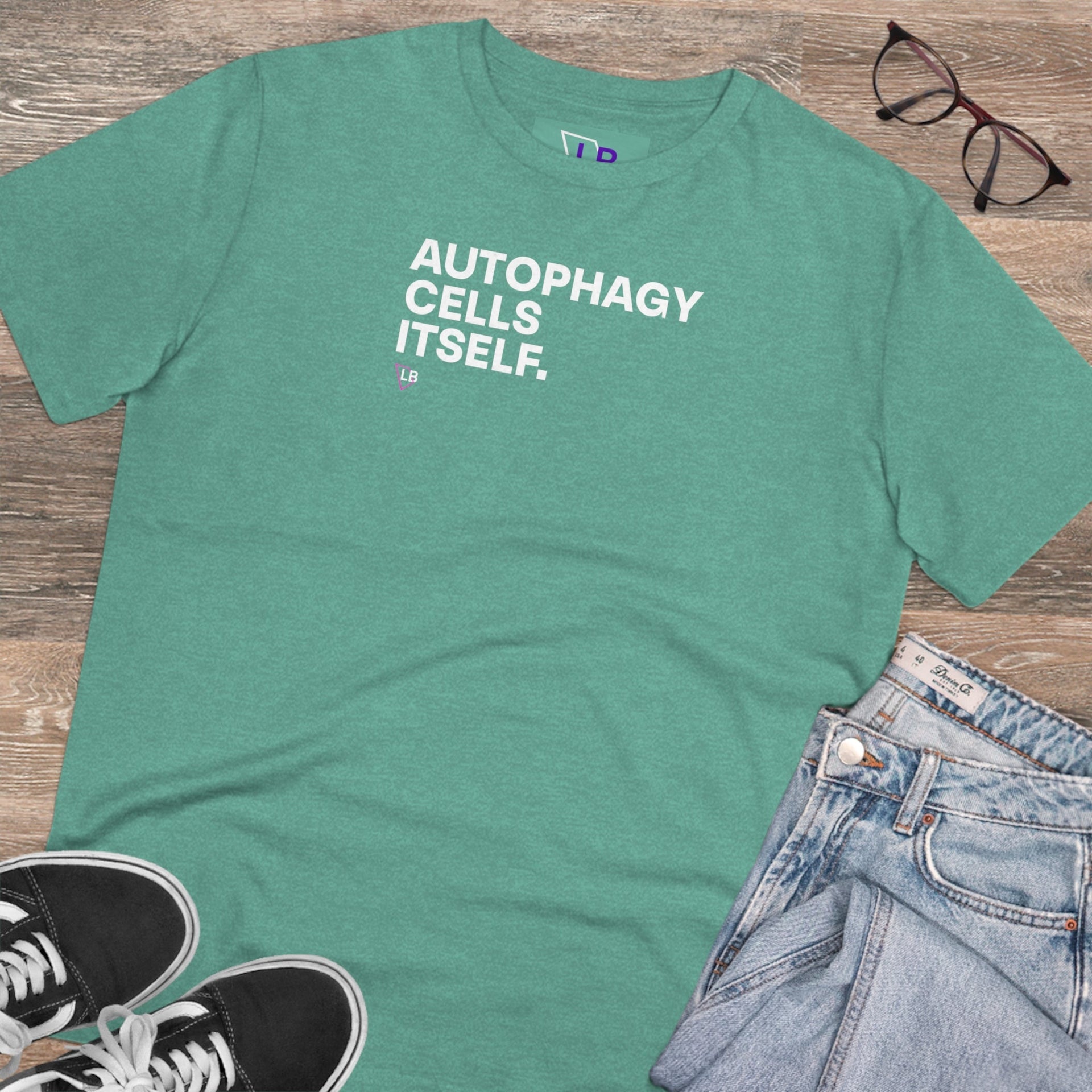 Autophagy Cells Itself T-Shirt - Longevity Box