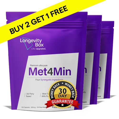 Met4Min - Three Pack - Longevity Box