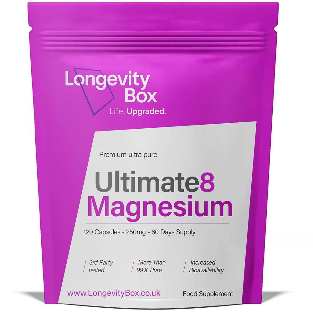 Pure Ultimate 8 Magnesium Complex - Mega Pack - Longevity Box