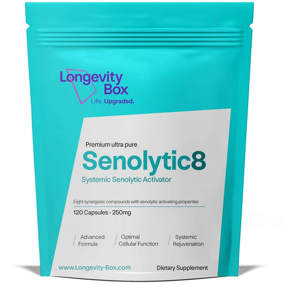 Senolytic 8 - Our Powerful Senolytics Supplement - Longevity Box