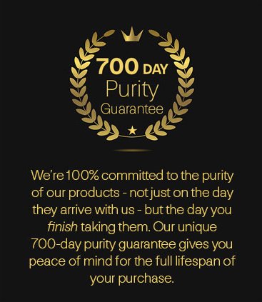 700 Day Guarrantee